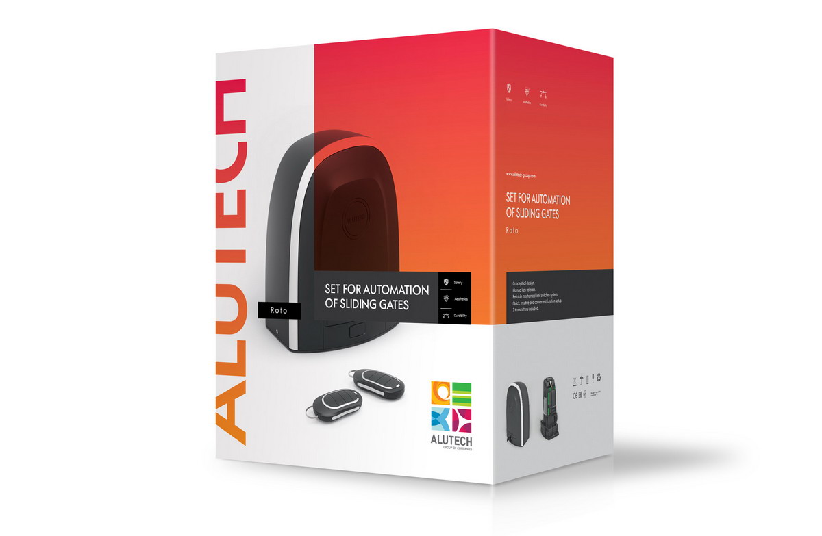 Привод Alutech RTO-500KIT - для откатных ворот до 500 кг