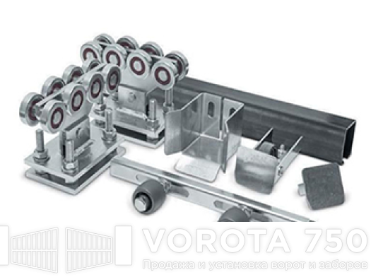 Комплект  Ролтэк МИКРО 4,5 - для откатных ворот до 350 кг шириной 4.5 м