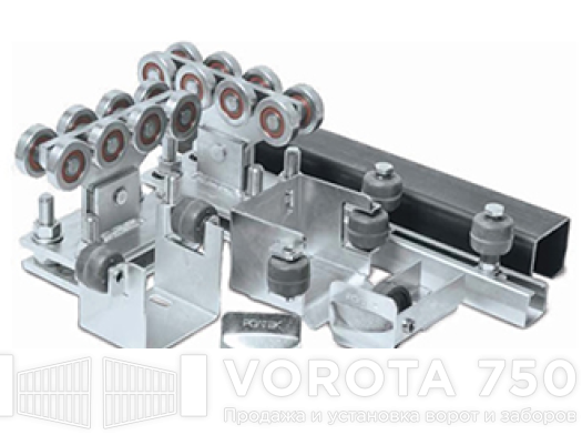 Комплект Ролтэк ЭКО-5 - для откатных ворот до 500 кг шириной 5 м